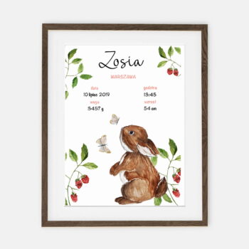 Antoś baby tag Forest collection | interior decoration of baby's room