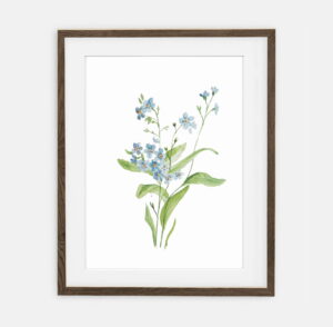 Unforgettable poster for home | Poster for home Botany collection | room interior decoration for home.