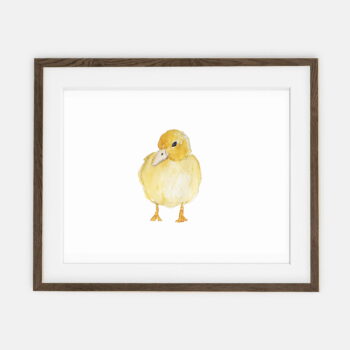 Duck Duck Poster | Poster for child Collection In the countryside | interior decoration of a child's room.