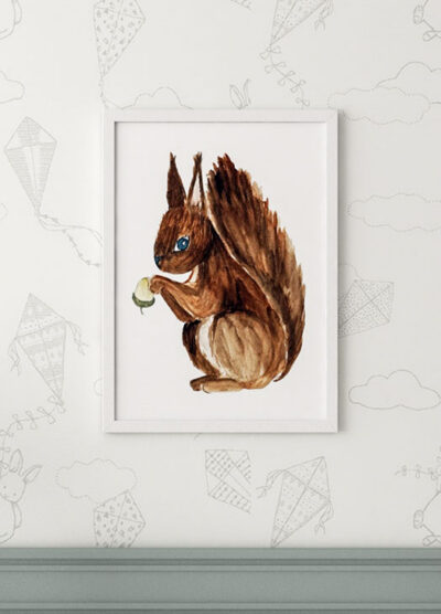 Frame 30x40 cm without passe partout White