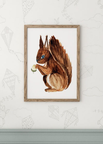 Frame 30x40 cm without passe partout Oak