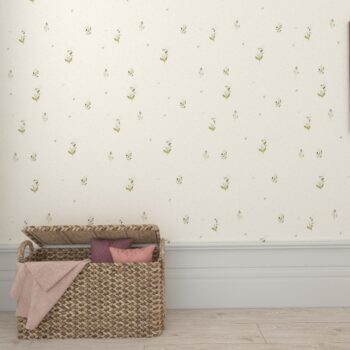 White flowers wallpaper | Wallpaper for home Flowers motif | room interior decoration for home.