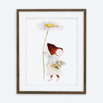 Poster Mouse and Daisy | Poster for girls Spring dream collection | room interior decoration for girls