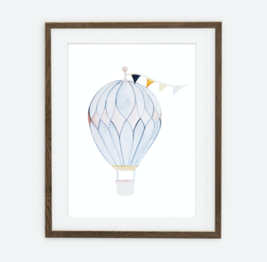 Plakate für Kinder Luftballons