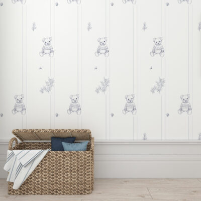 Wallpaper in teddy bears