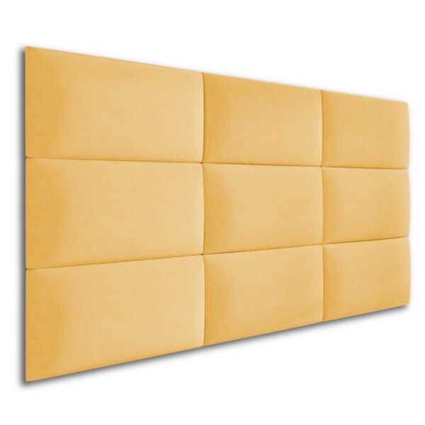 Panel Tapicerowany Żółty