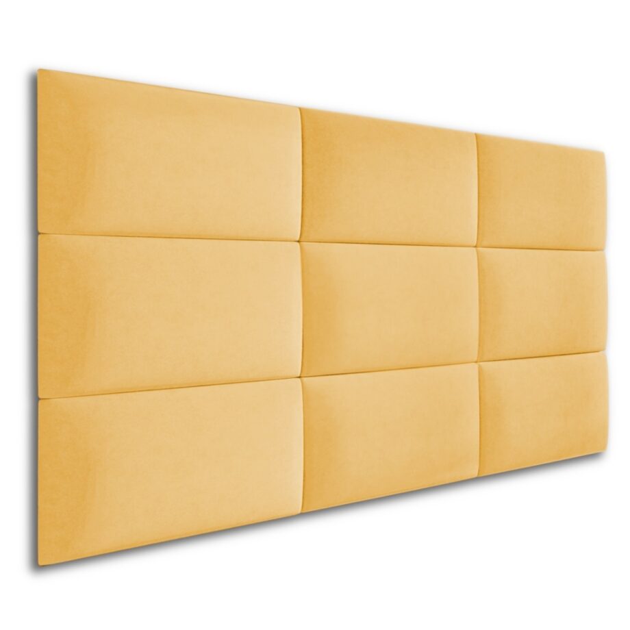 Upholstered Panel Yellow