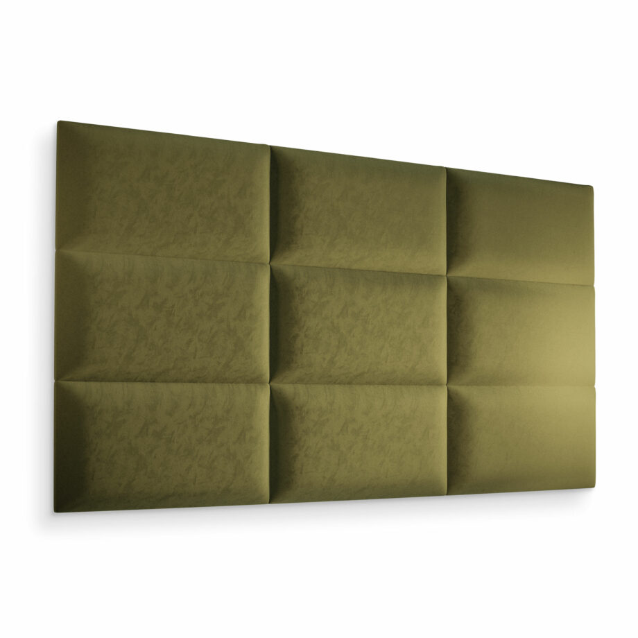 panel tapicerowany oliwkowy kilka