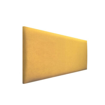 Upholstered Panel Yellow 30x30 cm