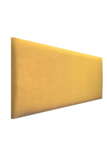 panel tapicerowany żółty