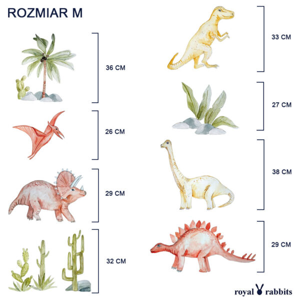 naklejki ścienne w dinozaury