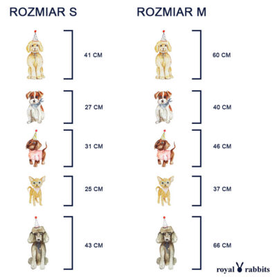 naklejki pieski na ścianę