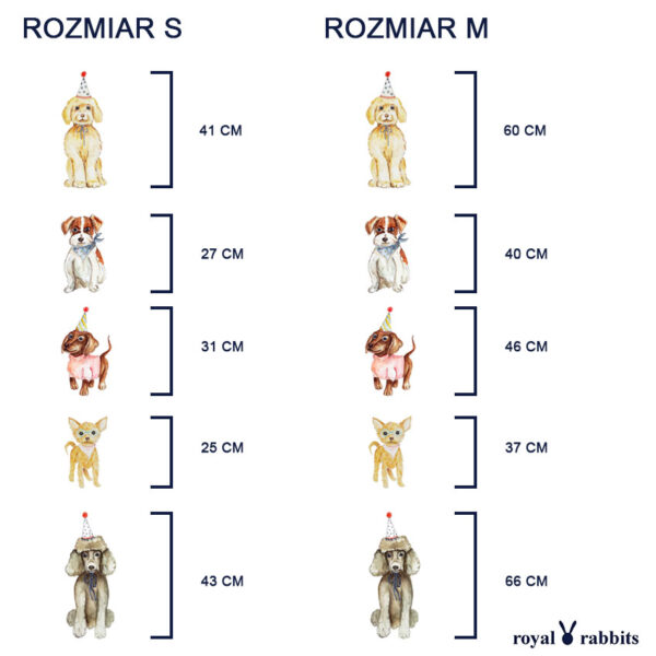 naklejki pieski na ścianę