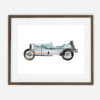 Old Car V Poster | Poster for child Dog Birthday Collection | interior decoration of a child's room.