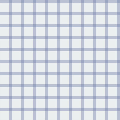 Blue checkered wallpaper | Wallpaper for baby Checkered motif | interior decoration of baby's room