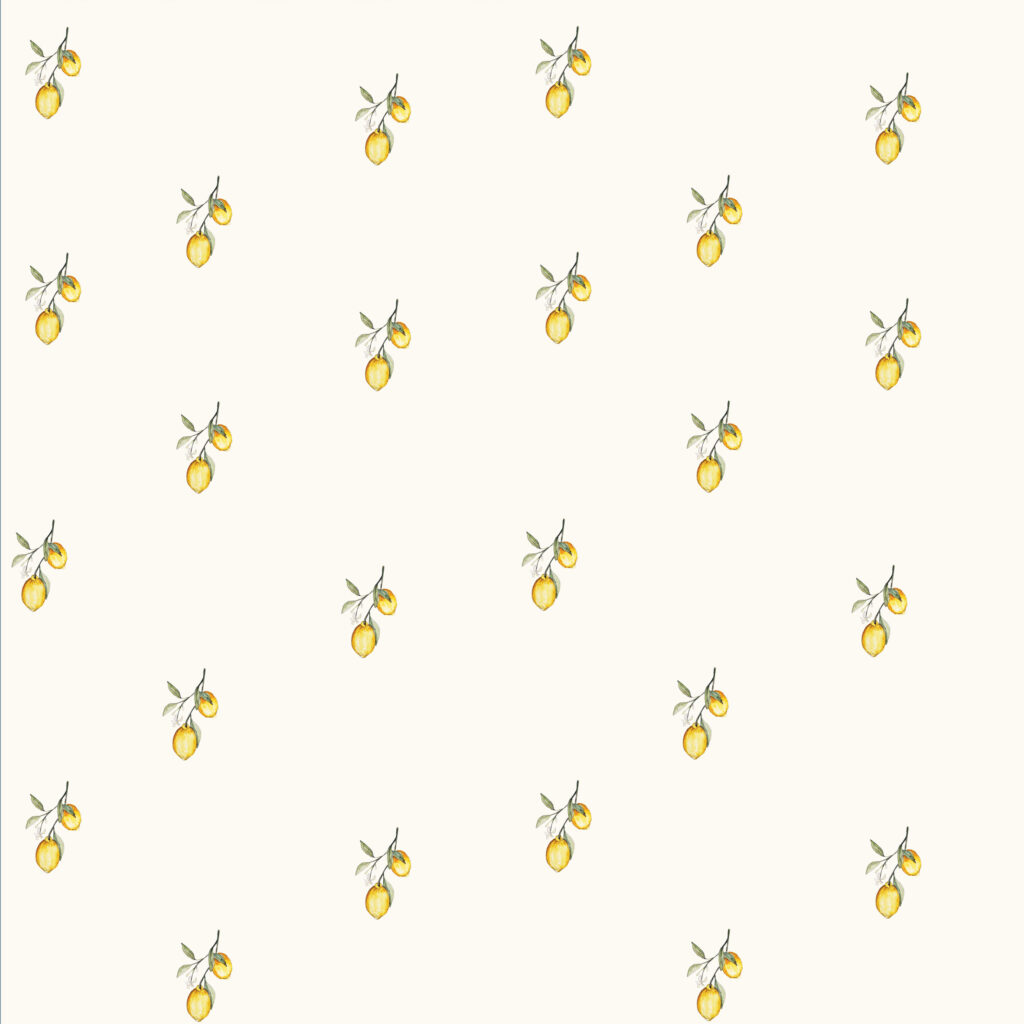 Tapetowanie ścian od podstaw. Jak położyć tapetę? 22 Lemon wallpaper | Wallpaper for the kitchen