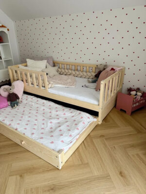 Kleine Herzen Tapete für Baby's Zimmer