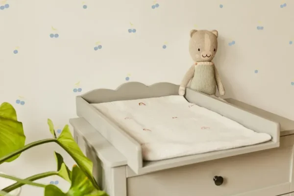 Tapeta niebieskie wisienki