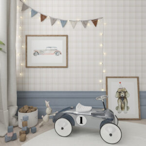 tapeta do pokoju dziecka krata tapeta do salonu plakat stare auto1
