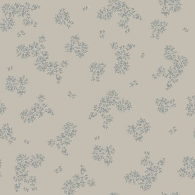 Wallpaper flowers meadow beige and blue