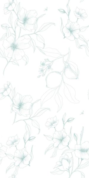 Tapeta kwiaty linearne - w rolce