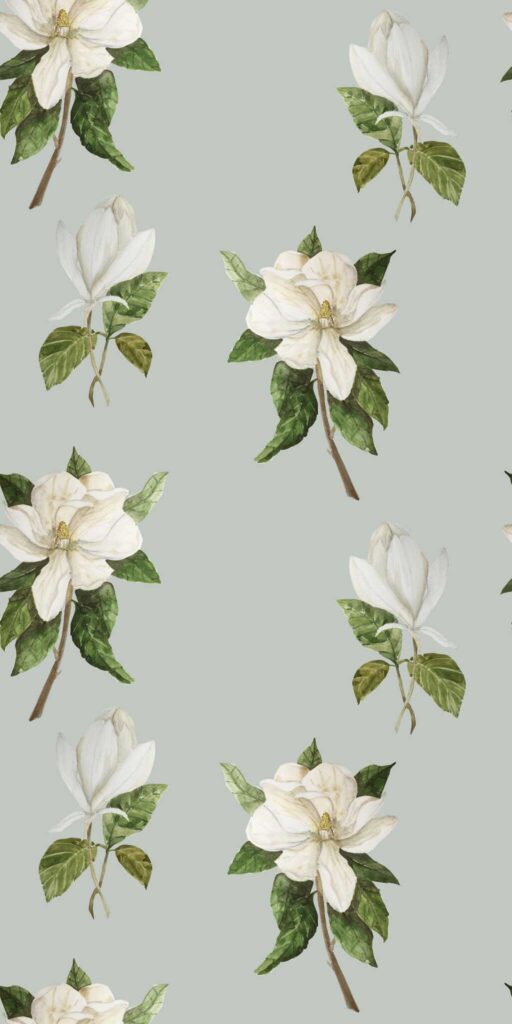 Tapeta kwiaty magnolie duże - w rolce