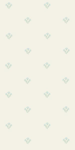 Tapeta w kwiaty - błękitne peonie - w rolce