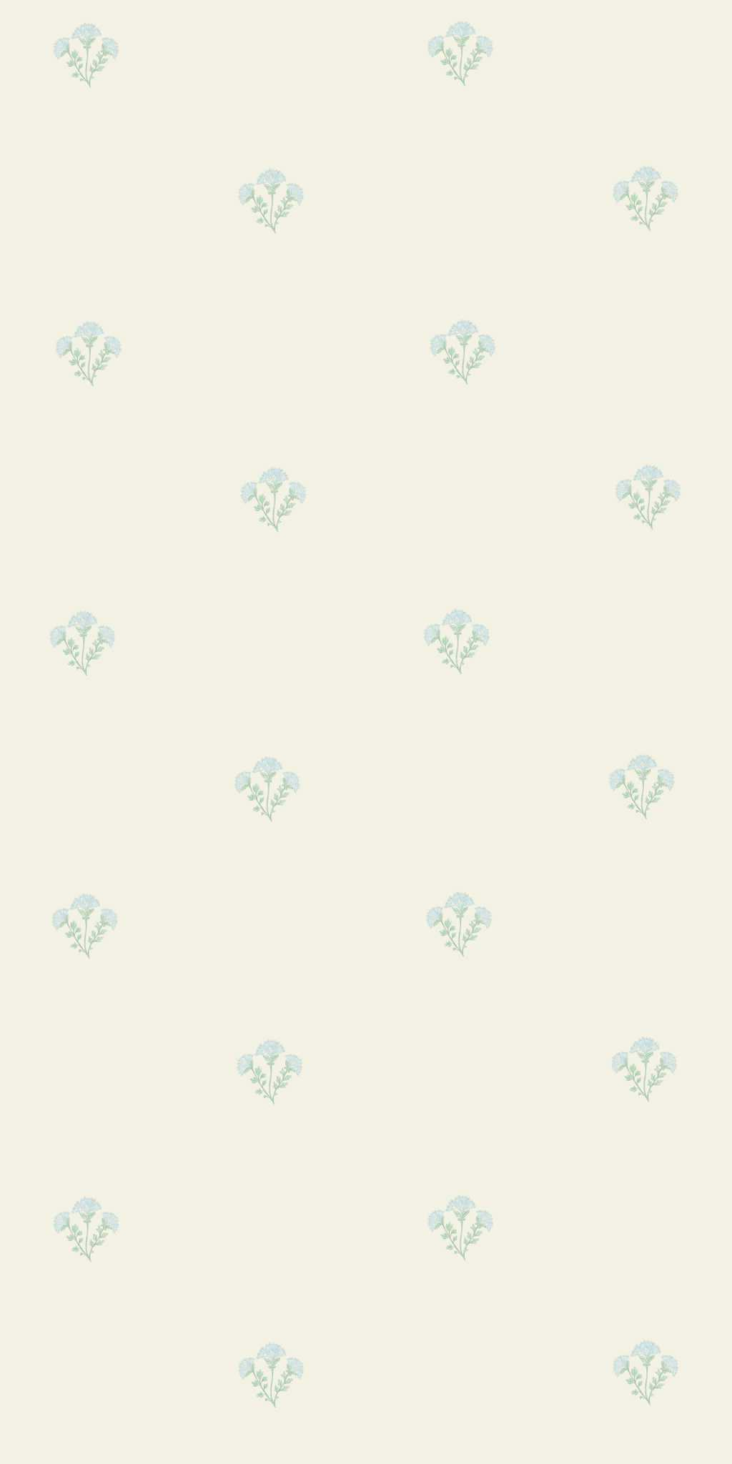 Tapeta w kwiaty - błękitne peonie - w rolce 1 Tapeta w kwiaty - błękitne peonie - w rolce