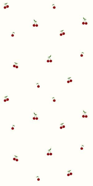Tapeta w wisienki czerwone 🍒 - w rolce