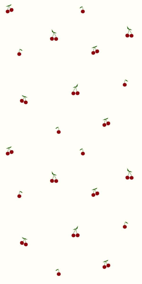 Tapeta w wisienki czerwone 🍒 - w rolce