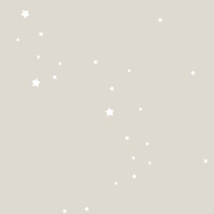 Delikatna tapeta w gwiazdki do pokoju dziecka
