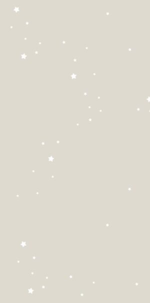 Tapeta białe gwiazdki na beżowym tle