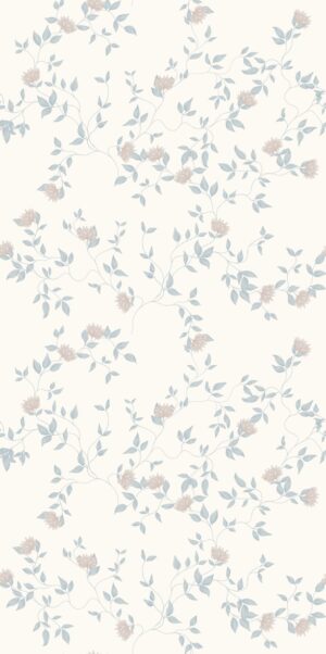 Tapeta bluszcz niebieski