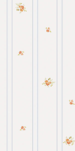 Tapeta w kwiaty różyczki - w rolce