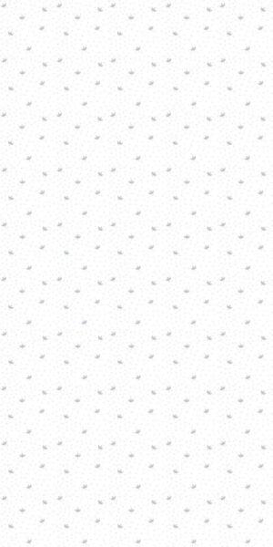 Tapeta drobne błękitne listki - w rolce