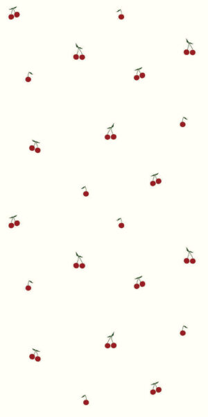 Tapeta w wisienki czerwone 🍒 - w rolce