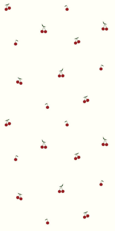 Tapeta w wisienki czerwone 🍒 - w rolce