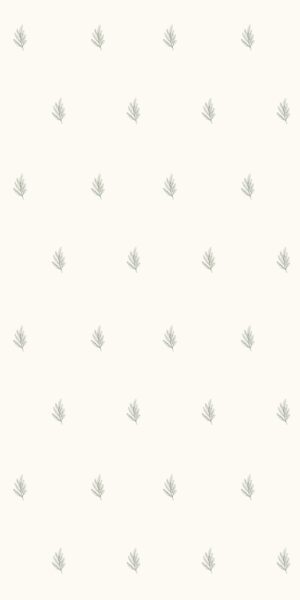 Tapeta liście gałązki zielone w rolce