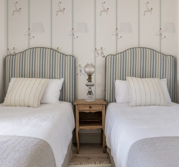 Tapeta piłkarska akwarela paski zieleń