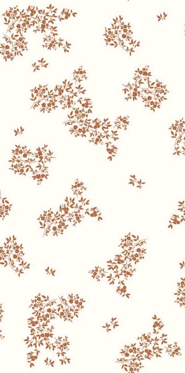 Tapeta kwiatuszki łąka rudy na jasnym tle