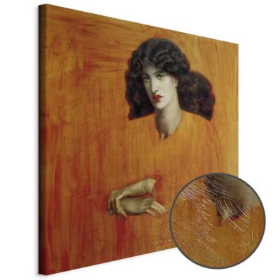 Obraz na płótnie Dante Gabriel Rossetti – Kobieta w oknie 9 HA 101285 1000x1000 v69837ec3cef9b3.81965532