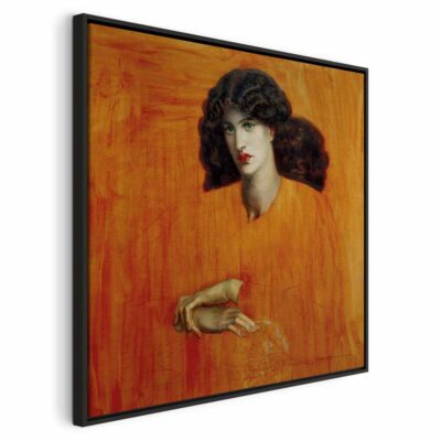 Obraz na płótnie Dante Gabriel Rossetti – Kobieta w oknie 10 LBF 101285 1000x1000 v6984d7d1c92f27.17720805