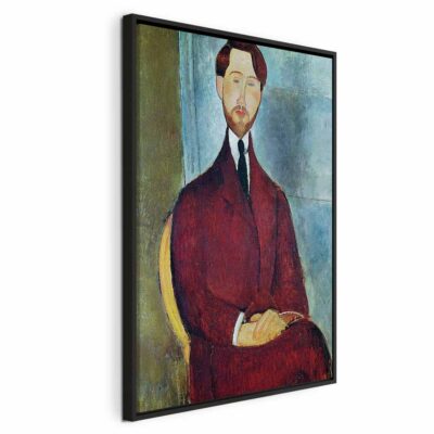 Obraz na płótnie Amedeo Modigliani – Leopold Zborowski 12 LBF 101343 1000x1000 v6984d71a3f4ac5.54675006