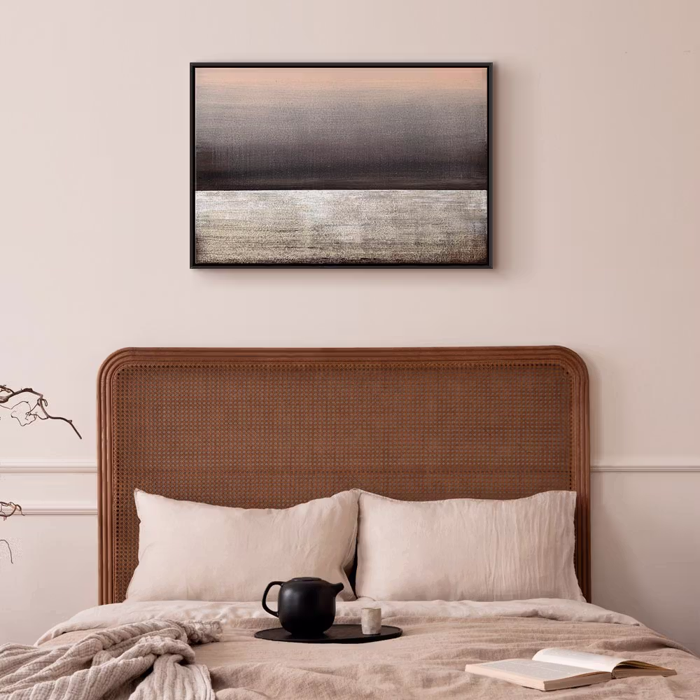 Framed painting american box on plot black in sypilani