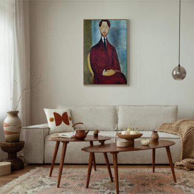 Obraz na płótnie Amedeo Modigliani – Leopold Zborowski 10 l E 12296 b a dkab drde wiz1 jd