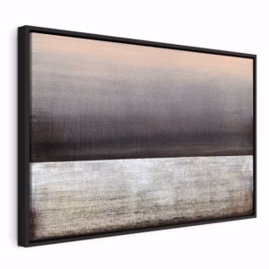 american box frame painting black